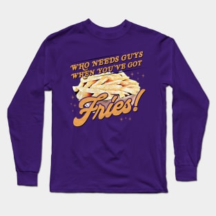 Funny Gift Idea - Fries Long Sleeve T-Shirt